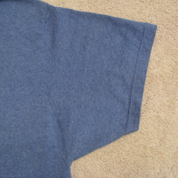 LAS VEGAS Spell Out Graphic Tee Mens Size 3XL Blue ✳️ Flaw - Picture 4 of 6